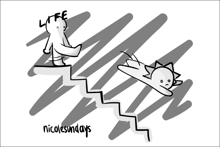 life kicking me down the stairs, humor, let the good times roll, french quarter pickpockets, mardi gras bourbon street, funny blogs to read, sarcastic blogs about life, best personal blog sites